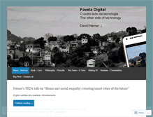 Tablet Screenshot of favela-digital.com